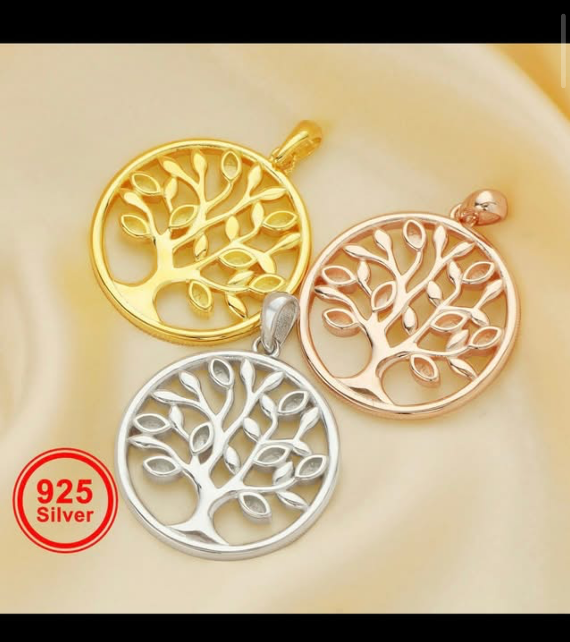 Tree keepsake necklace