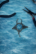 Manta ray pendant