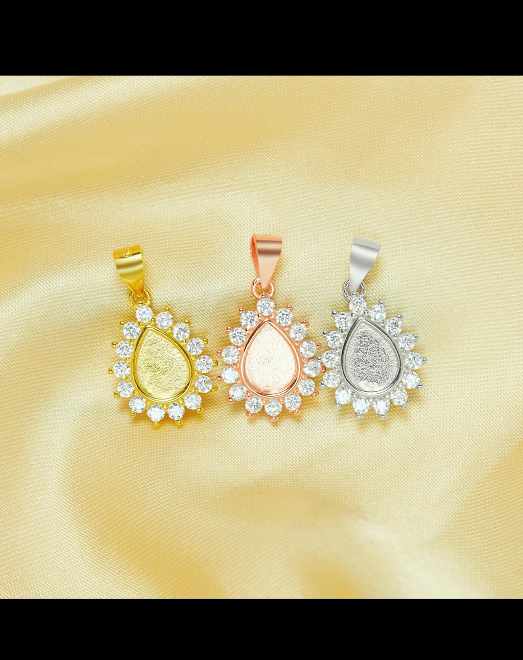 Diamond pear shape