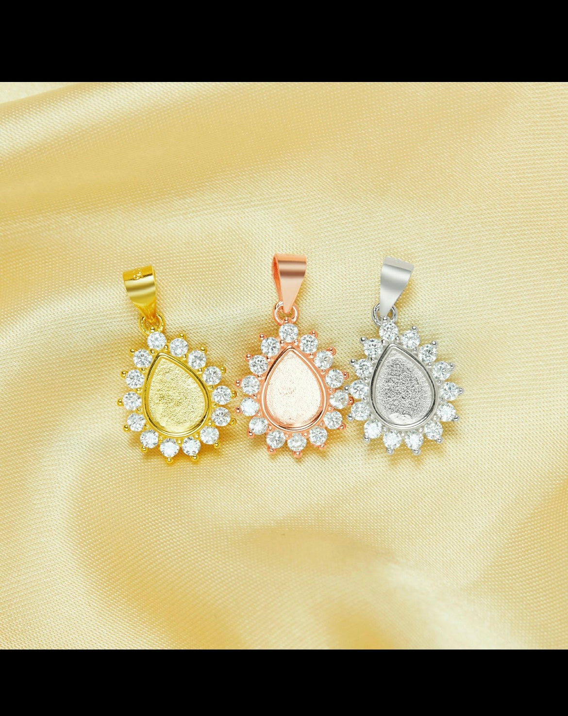 Diamond pear shape
