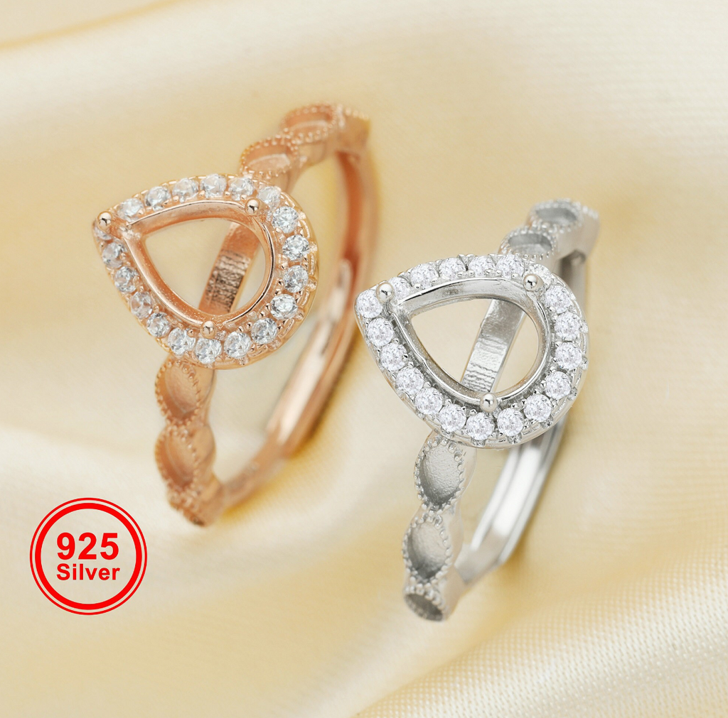 Diamond pear shape